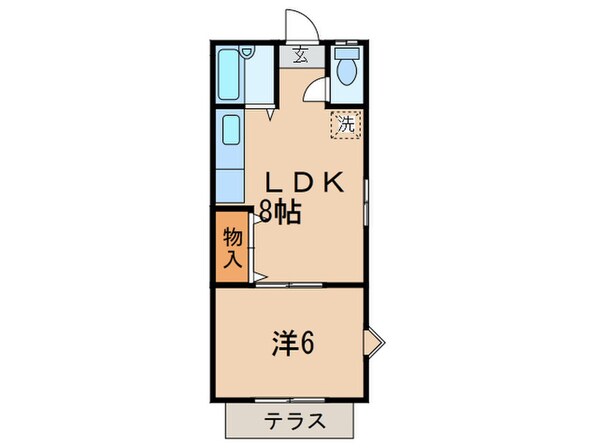 ガ－デン谷川の物件間取画像